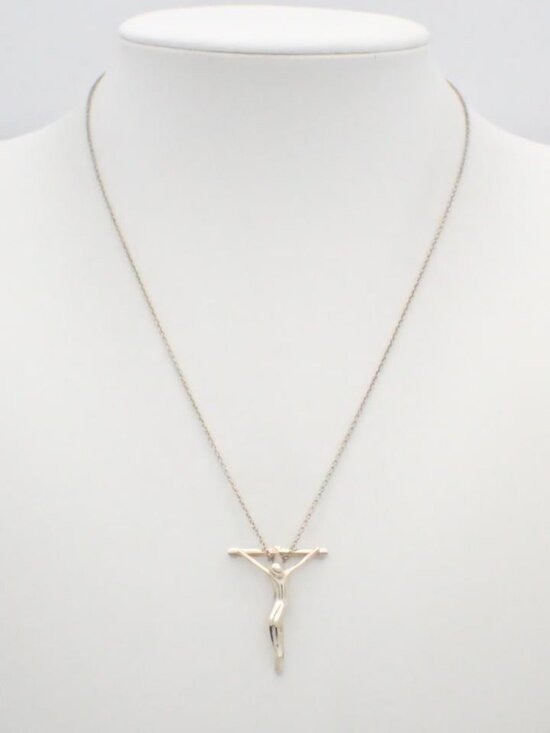 Tiffany & Co. Jewelry - Tiffany & Co. Elsa Peretti Crucifix Necklace 925